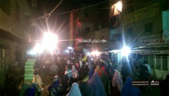 ثوار العمرانية ينددون ببطش الانقلاب ويهتفون بسقوط العسكر