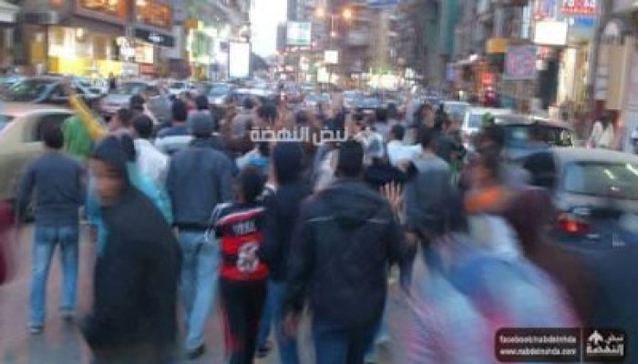 مسيرة حاشدة بالمهندسين تندد بمؤتمر الانقلاب لبيع مصر
