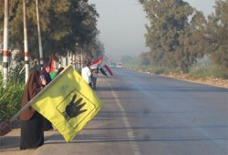 أحرار مطوبس بكفر الشيخ يواصلون حراكهم الثوري