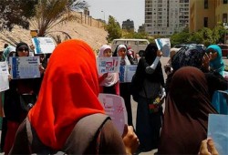 إدارة الانقلاب تفصل طالبًا بتجارة بني سويف لمدة شهرين