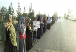 فيديو.. ثوار فاقوس يواصلون فعاليات "مصر مش للبيع"