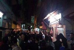 مسيرة ليلية ببني مزار تهتف بإسقاط حكم العسكر