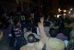 فيديو.. مظاهرة مسائية بالسنطة تهتف بالقصاص للشهداء