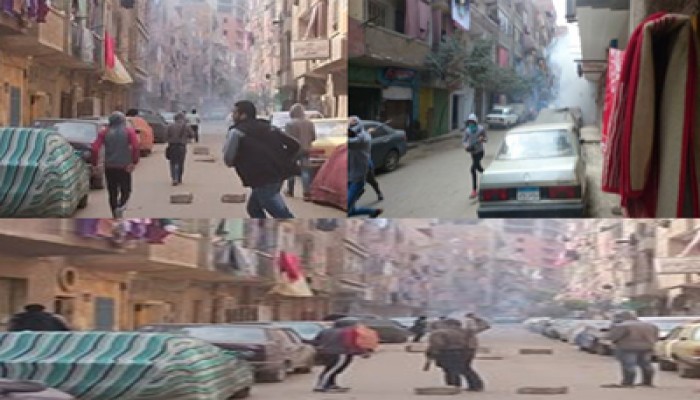 ميليشيات الانقلاب تهاجم ثوار المطرية بالرصاص الحي