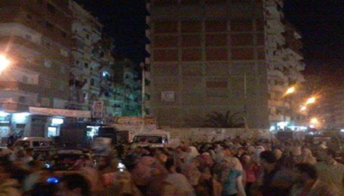 مسيرة ليلية نسائية بميت غمر تهتف بإسقاط الانقلاب