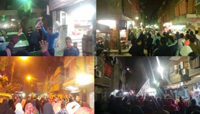 "الزاوية الحمراء" تواصل حراكها لإسقاط الانقلاب