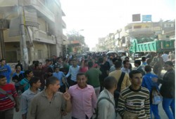 فيديو.. مسيرة لطلاب إطسا رفضًا لبيع مصر للصهاينة