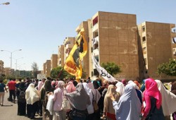 فيديو.. طلاب السادات يطالبون بتطهير القضاء من الفسدة