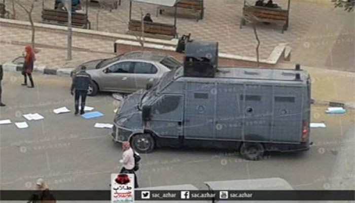 ميليشيات الانقلاب تحاصر قرية أباظة وتحطم منازل الثوار