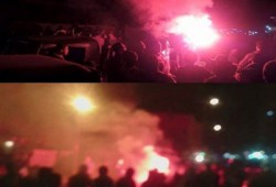 ثوار حوش عيسي يتصدون لميليشيات الانقلاب ويواصلون مسيرتهم