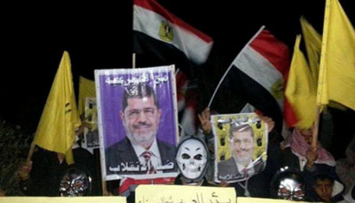 وقفة لثوار بئر العبد ضمن فعاليات "أنقذوا مصر"