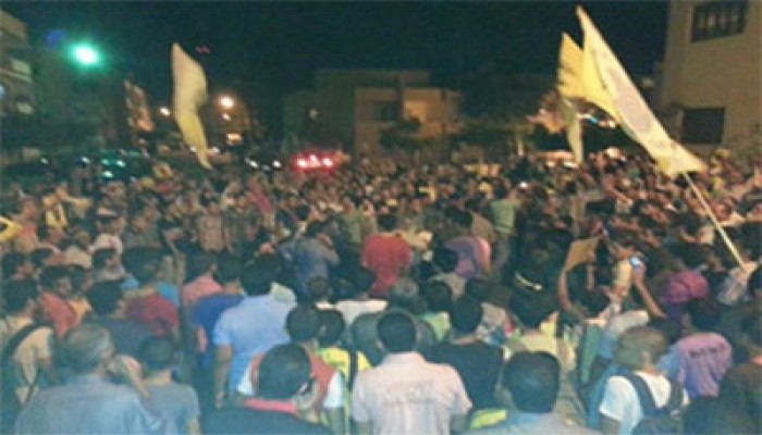 مسيرة ليلية لثوار بركة السبع تحديًا لإرهاب الإنقلاب