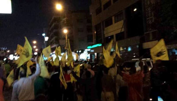 مباشر.. ثوار مدينة نصر يطالبون بإعدام السفاح