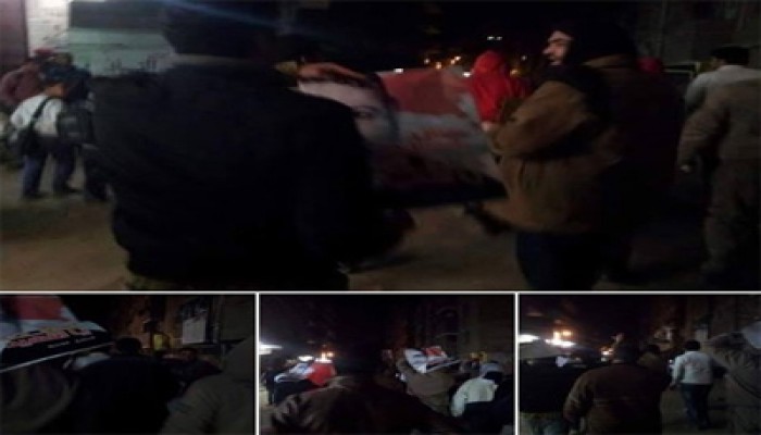 فيديو.. مسيرة بقرية منشاة عبد الله تهتف بالقصاص للشهداء