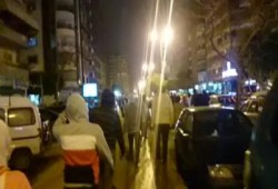 فيديو.. مظاهرة ليلية شبابية ببلطيم تهتف بإسقاط الانقلاب