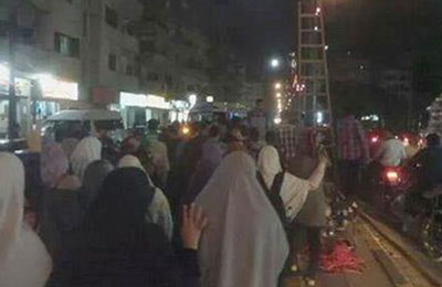 مسيرة حاشدة في "ألف مسكن" ضد كلمة السفاح