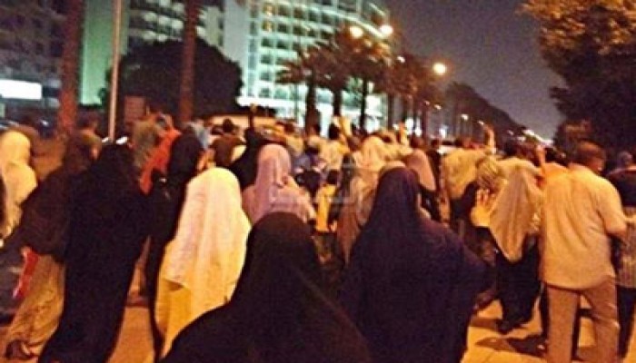 فيديو.. مسيرة حاشدة بمنطقة الهرم تطالب بإسقاط العسكر