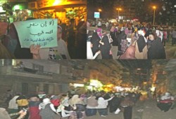 فيديو.. مسيرة ليلية بطنطا تطالب بعودة الشرعية