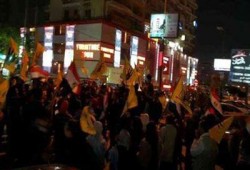 فيديو.. مدينة نصر تتظاهر ضد جرائم الانقلاب