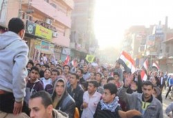 مباشر.. ثوار منيا القمح يعتصمون للمطالبة بالإفراج عن المعتقلين