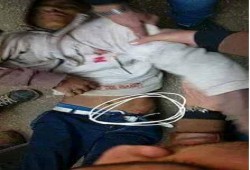 جنازة شهيد إرهاب الانقلاب بالمطرية تهتف بمحاكمة قادة العسكر