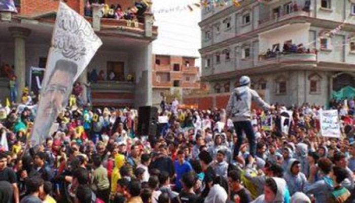 قرية الرئيس تنتفض في جمعة "الإرهاب صناعة الانقلاب"