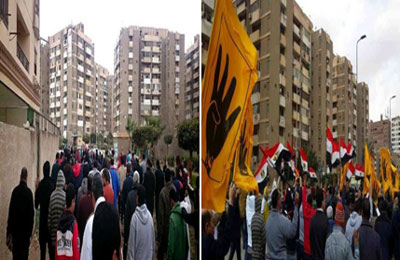 بالصور ..مسيرة لثوار مدينة نصر