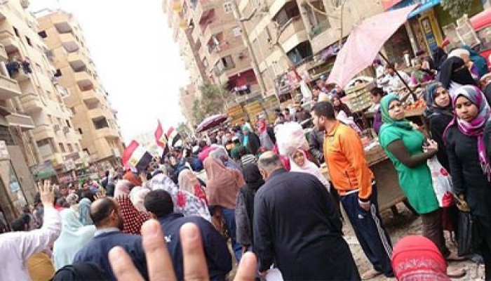 بالفيديو.. مدينة السلام تهتف بإعدام عصابة الانقلاب