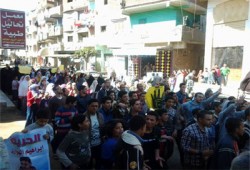 مسيرة بقطور في مستهل جمعة "الإرهاب صناعة الانقلاب"