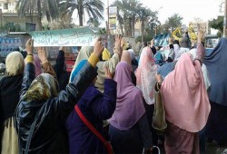 مسيرة لأحرار بركة السبع في جمعة "الإرهاب صناعة الإنقلاب"