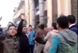 فيديو.. وقفات بكوم حمادة فى جمعة "الإرهاب صناعة الانقلاب"