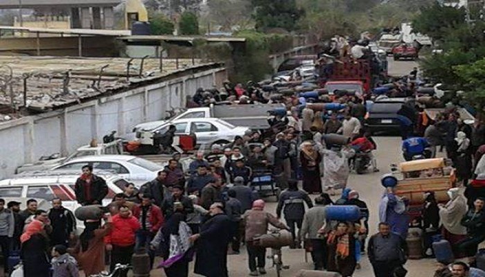 طوابير ومشاجرات أمام مستودعات منية سندوب.. والانقلاب يفشل