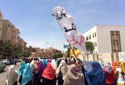 فيديو.. طلاب السادات ينتفضون للمطالبة بالقصاص للشهداء