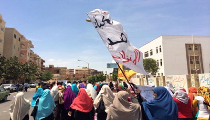 فيديو.. طلاب السادات ينتفضون للمطالبة بالقصاص للشهداء