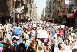 مسيرة بمدينة سوهاج ضمن فعاليات "يسقط حكم القتلة"