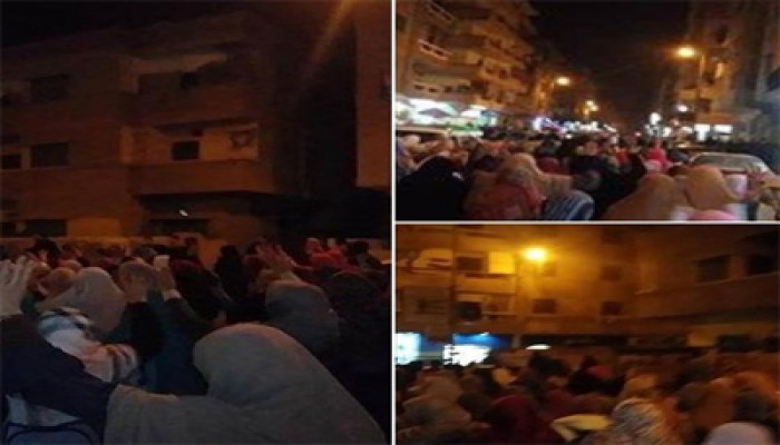 مسيرة ليلية حاشدة لثوار دمنهور تنديدًا بجرائم العسكر