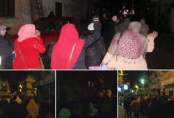 ثوار المنتزه يهتفون "ثوار أحرار هنكمل المشوار"