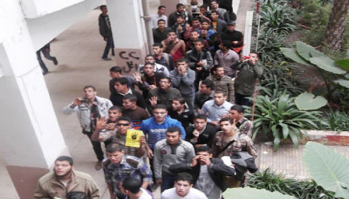 فيديو.. طلاب أزهر الزقازيق ينتفضون رفضًا لحكم القتلة