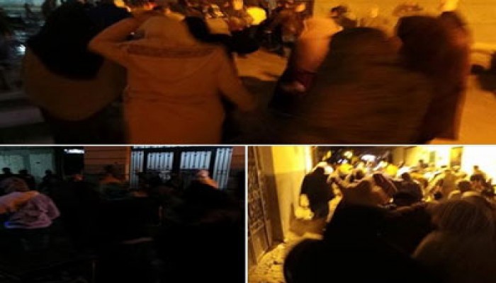 أهالي قرى أشمون في مسيرة حاشدة تهتف بالحرية للمعتقلين