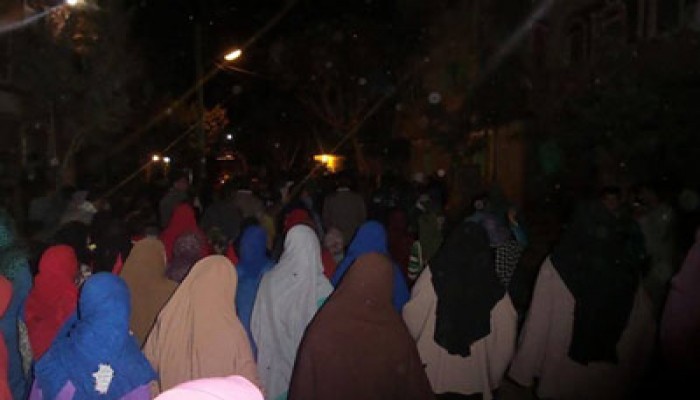 "دلجا" تتحدى إجرام الانقلاب بمسيرة ليلية حاشدة