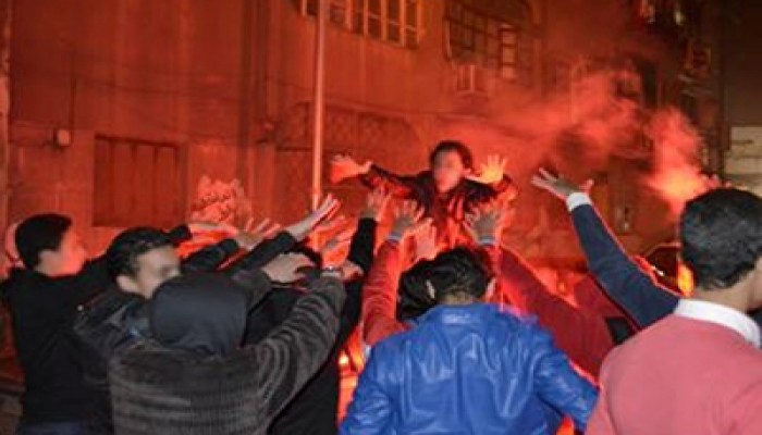 ألتراس ربعاوي ببورسعيد تهتف بالقصاص من قتلة "الوايت نايتس"