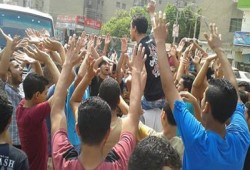 فيديو.. مسيرة لثوار القنايات تهتف بإسقاط حكم العسكر