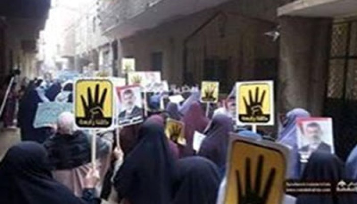 مسيرة نسائية بكرداسة للتنديد بأحكام إعدام  138 بريئًا