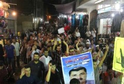 ‫وقفة ليلية على طريق "العريش- القنطرة" تندد بمجازر الانقلاب