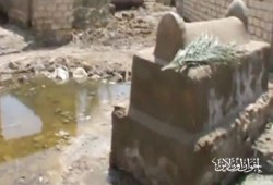 الانقلاب يتجاهل غرق مقابر المسلات بالفيوم في مياه الصرف