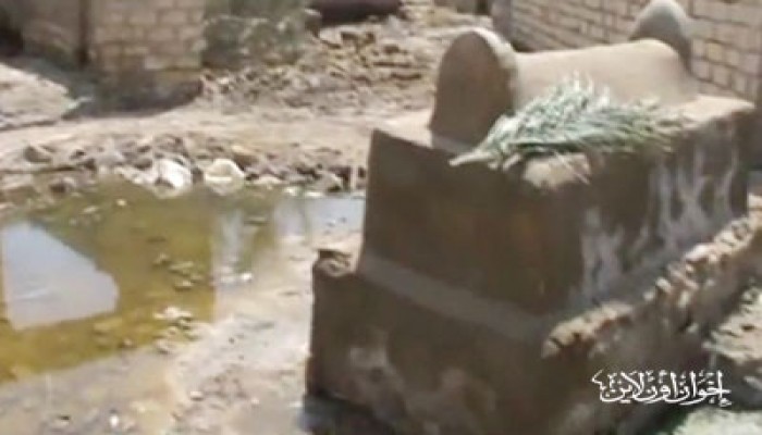 الانقلاب يتجاهل غرق مقابر المسلات بالفيوم في مياه الصرف