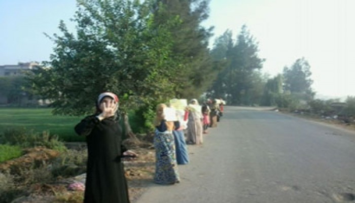 فيديو.. مسيرة بمطوبس ضمن فعاليات "رفض تفويض القتل"