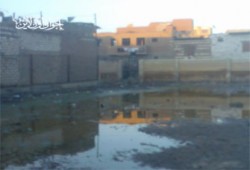 مياه الصرف تغرق قرى سنورس وسط غضب شعبي