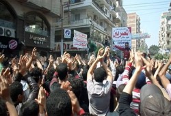 مسيرة حاشدة بالمحلة الكبرى تهتف بإسقاط حكم العسكر