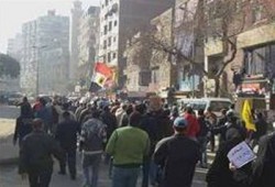 بالصور.. مسيرة بالمعادي تنديدًا بجرائم الانقلاب